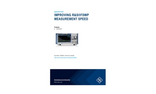 Improving FSWP Measurement Speed