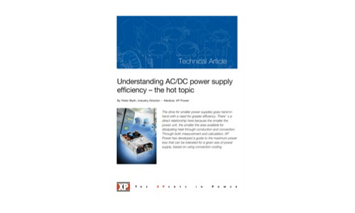 Understanding AC/DC power supply efficiency – the hot topic